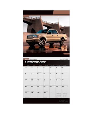 Ford F150 Trucks OFFICIAL | 2026 12 x 24 Inch (Hanging) Monthly Square Wall Calendar | Plastic-Free