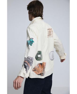 Men's Patch mosaic shirt