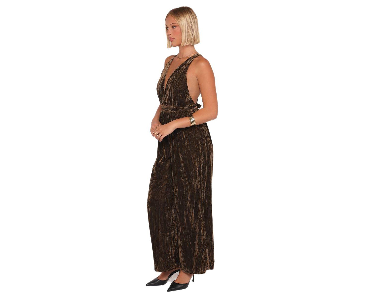 Women's Melody Velvet Jumpsuit
