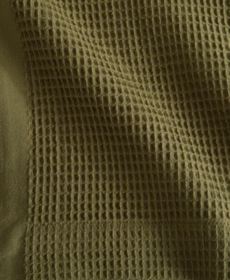 Lightweight Waffle Weave Summer Bedding Cotton Throw Blanket