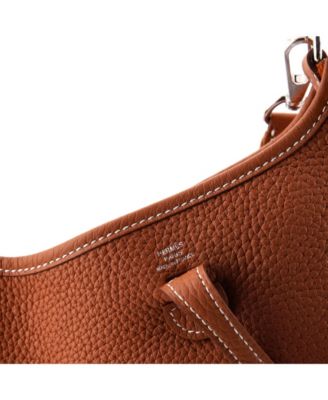 Pre-Owned HERMES TPM Evelyne Bag Gen III Clemence