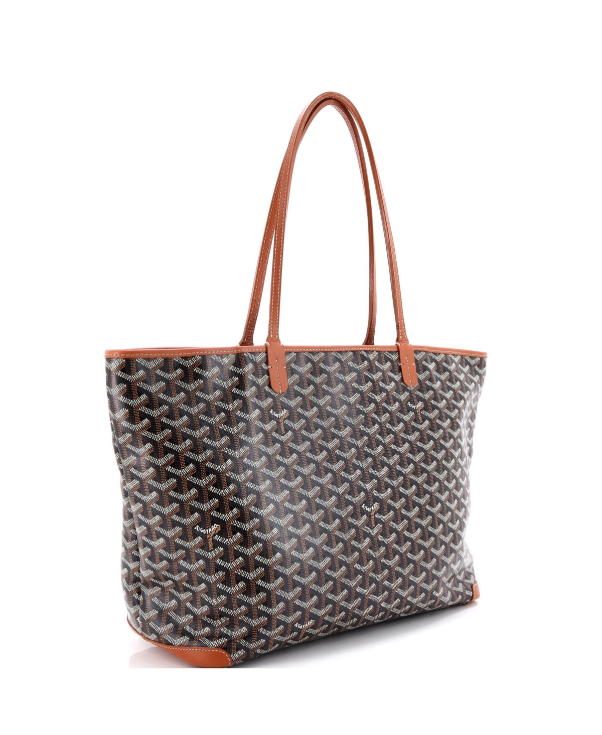 Pre-Owned Goyard Mm Artois Tote Coated Canvas