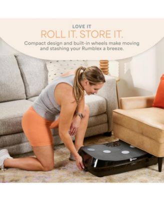 Rumblex 4D Vibration Plate Exercise Machine – Triple Motor Oscillation, Linear & Pulsation for Whole Body Fitness