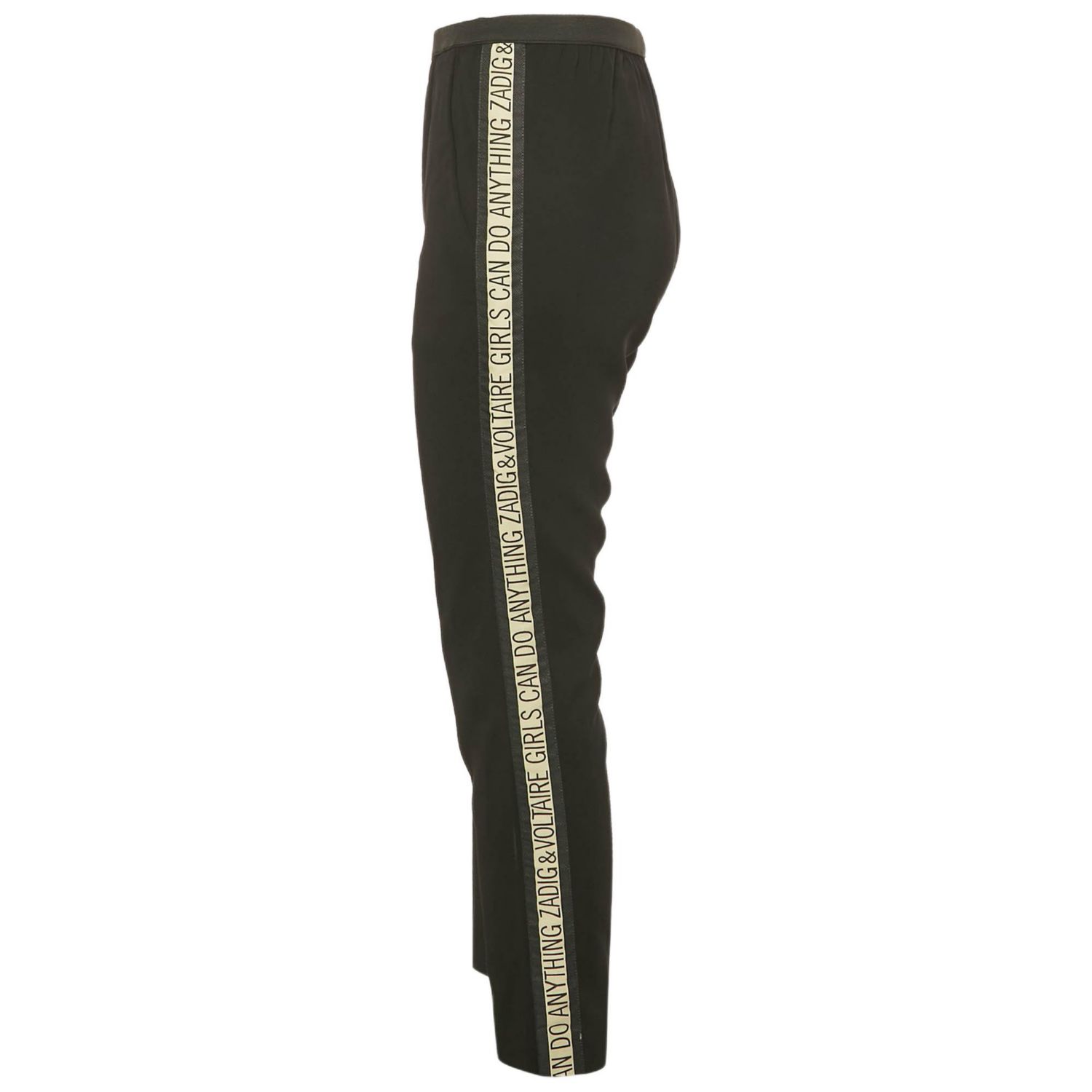 Women's Crepe Paule Band Trousers