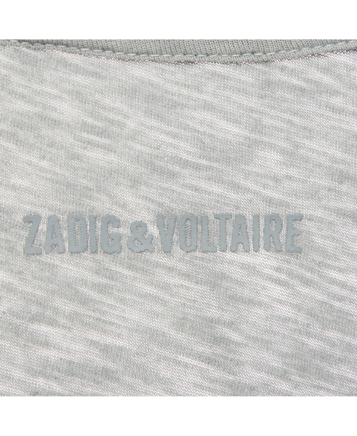 Pre-Owned Zadig & Voltaire Women's Green Strawberry Print Cotton Blend Distressed T-Shirt