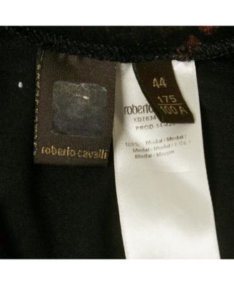 Women's Black Printed Stud Detail Jersey T-Shirt