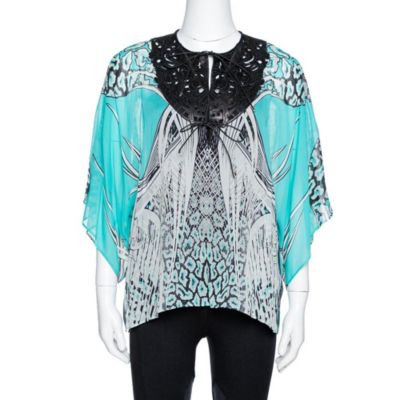 Women's Beige Cotton And Modal Faux Feather Detail T-Shirt