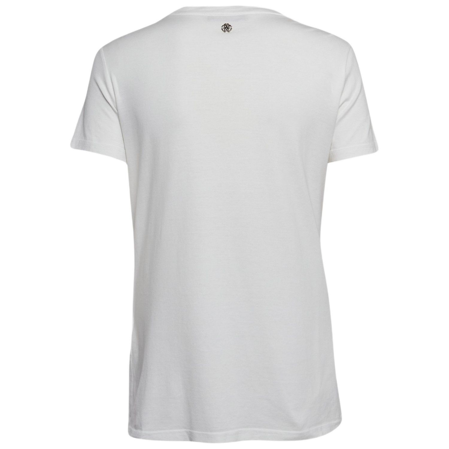 Women's White Crystal Embellished Knit Top