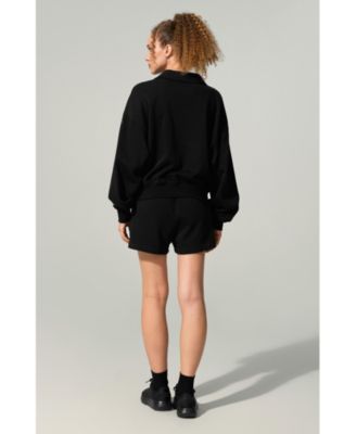 Women's Oversized Heirloom '89 Polo Collar Sweatshirt