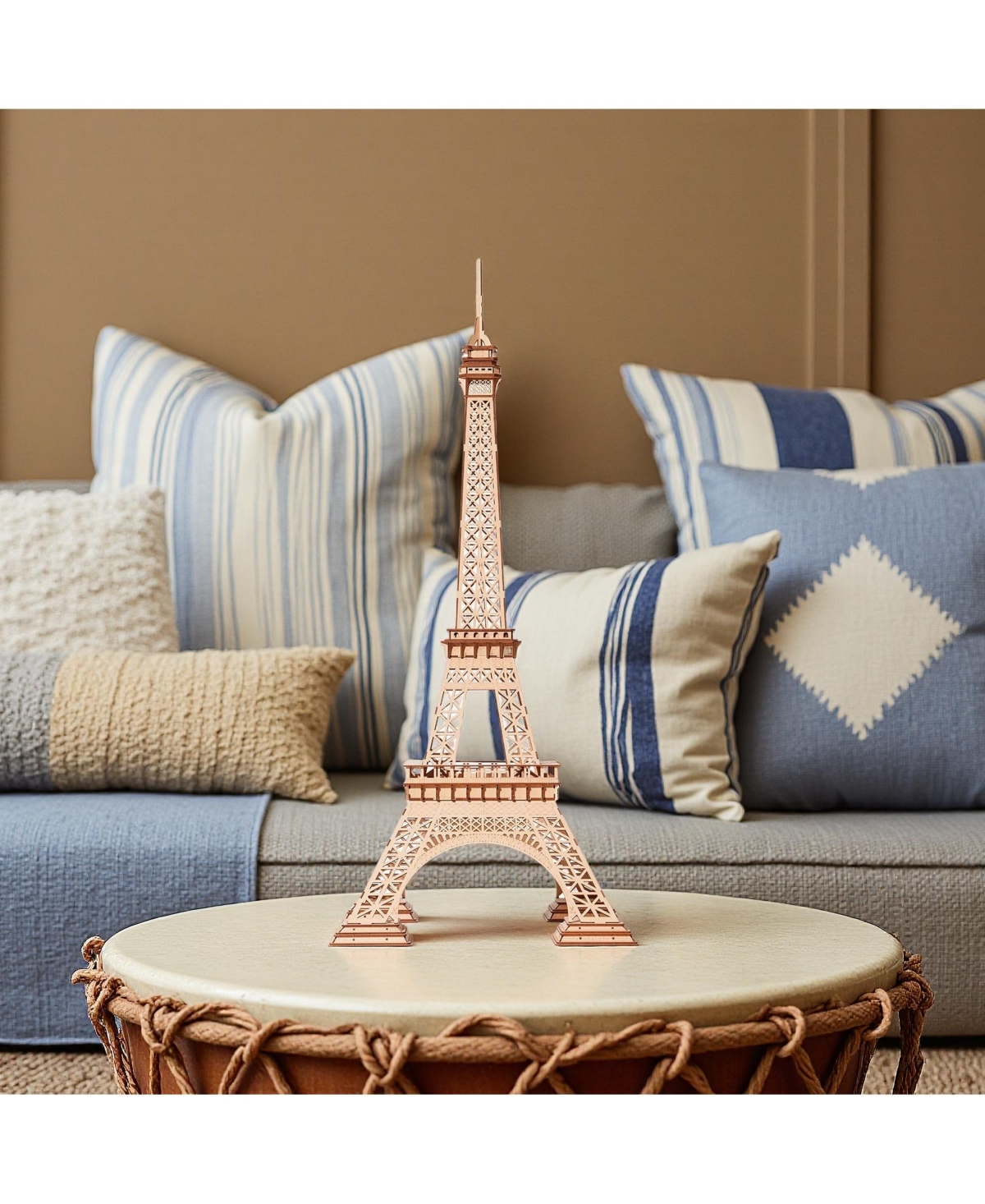 Robotime 3D Puzzles Eiffel Tower Plus Building Model Kits Gift for Teens Adult