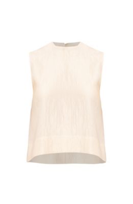 Women's Sleeveless Round Neck Top