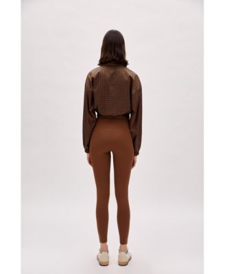 Women's Parachute Cropped Polyester Sweatshirt