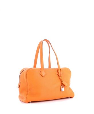 Pre-Owned HERMES 35 Victoria II Bag Clemence