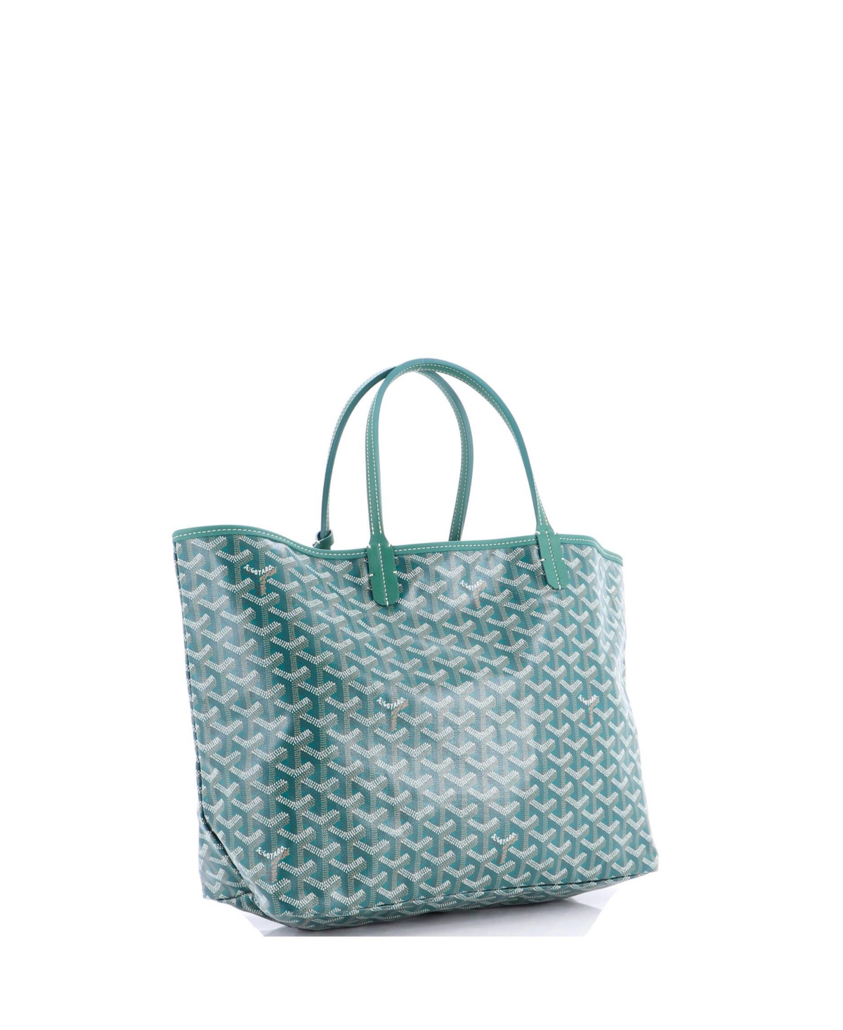 Pre-Owned Goyard Pm Saint Louis Tote Coated Canvas