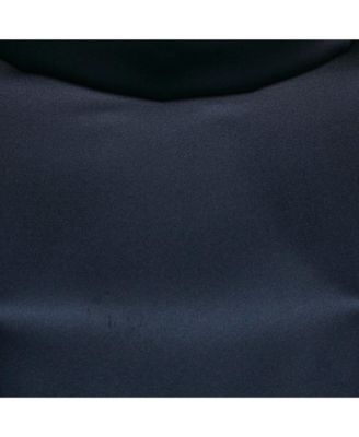 Women's Cheap And Chic Satin Jersey Cowl Neck Top