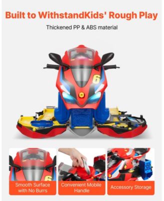 Motorcycle Engine Toy – 25 PCS Mechanic Set with Lights & Sounds, Removable Parts, Simulated Riding, Workshop Toy for Kids 3+ Toy