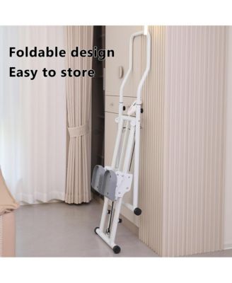 Vertical Climber, Low-Impact Full Body Cardio for Home, Foldable Design with LCD Display