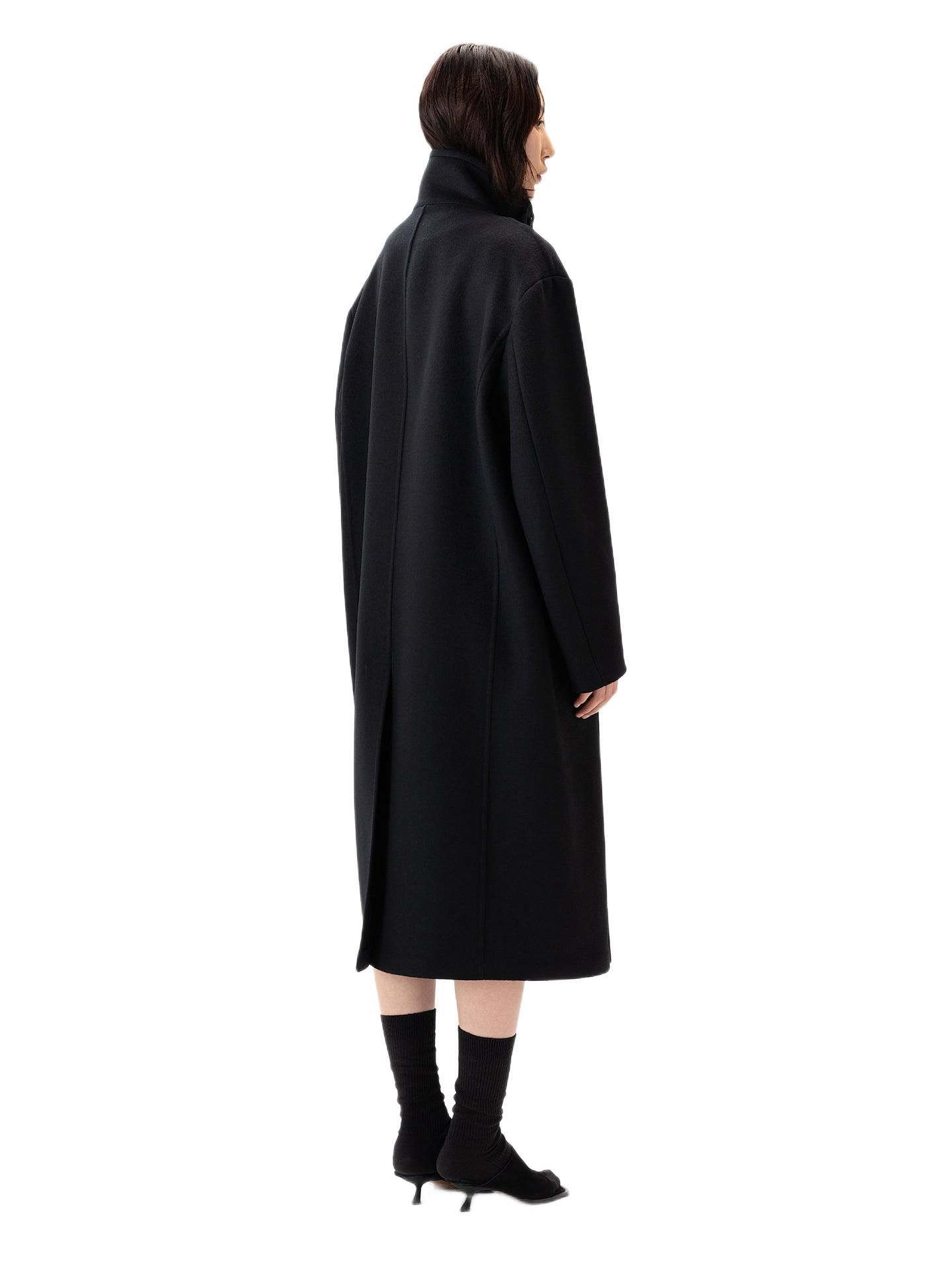 Пальто Gobi Cashmere Unisex Cashmere Trench, цвет: Чёрный — фото 5