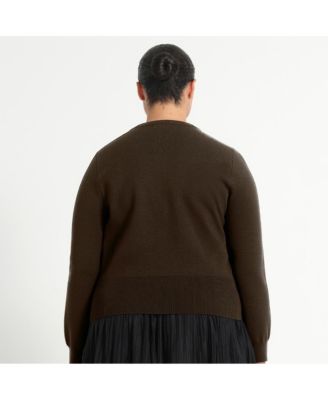 Plus Size Jasmine Fitted Knit Cardigan