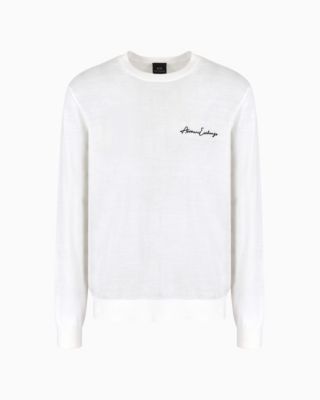 Men's Wool Mix Signature Logo Sweater