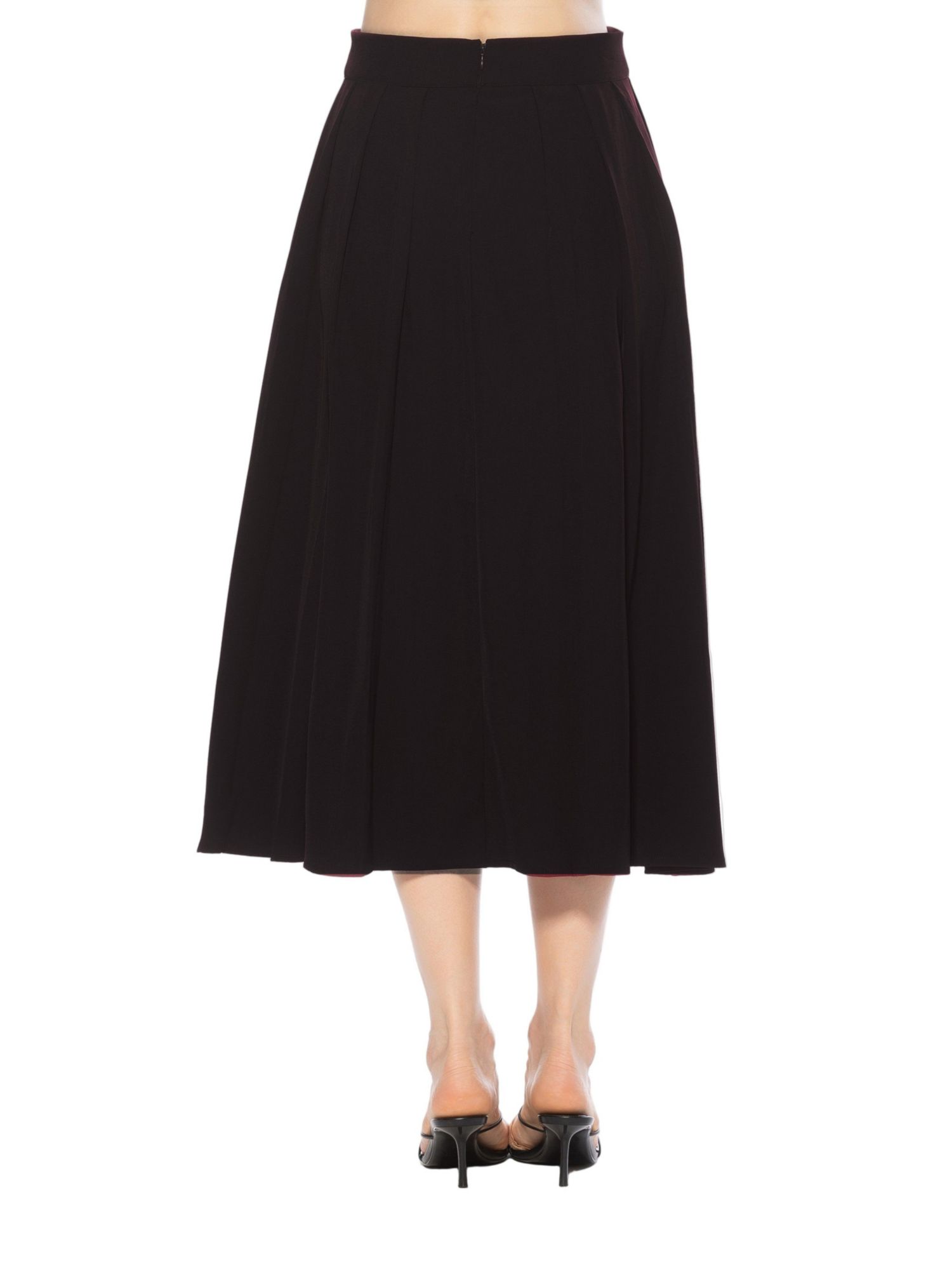Women's Oren Long Pleated Midi Skirt