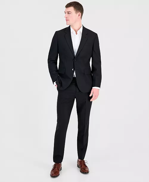Hugo Boss Men's Modern-Fit Wool Blend 2-Piece Suit