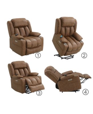 Power Lift Recliner with Heating and Massage