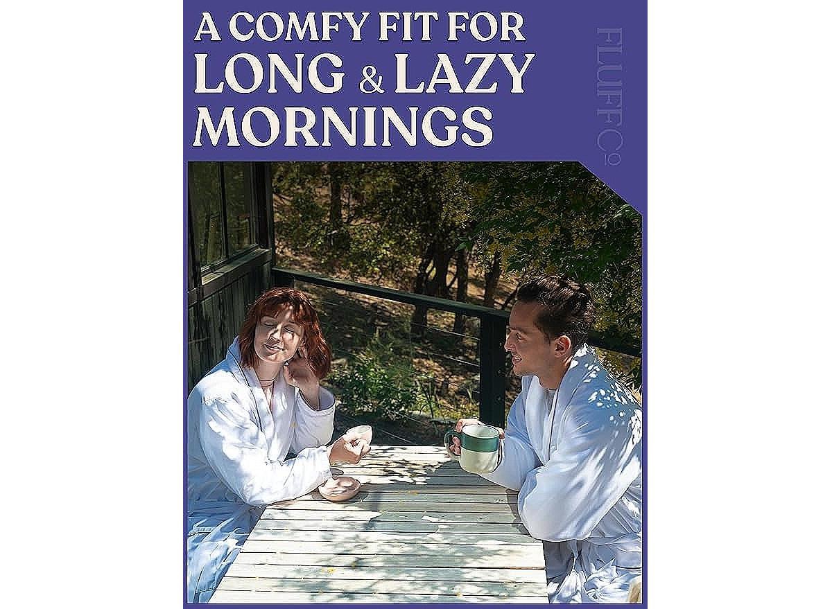 FluffCo Hotel Robe Waffle