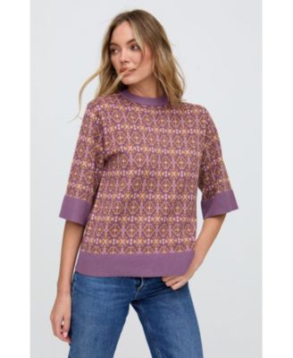 Women's Daffodil Slouchy Knitted T-shirt