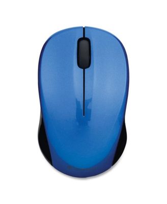 99770 2.4 GHz Frequency/32.8 ft Wireless Range Left/Right Hand Use Silent Wireless Blue LED Mouse - Blue