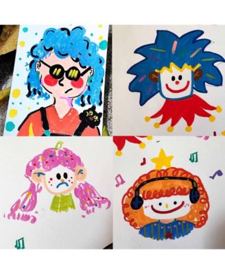 12 Colors Dual Tip Acrylic Paint Markers, Dot Tip and Fine Tip for Rock Painting, Ceramic, Canvas, Calligraphy, Card Making and DIY Crafts