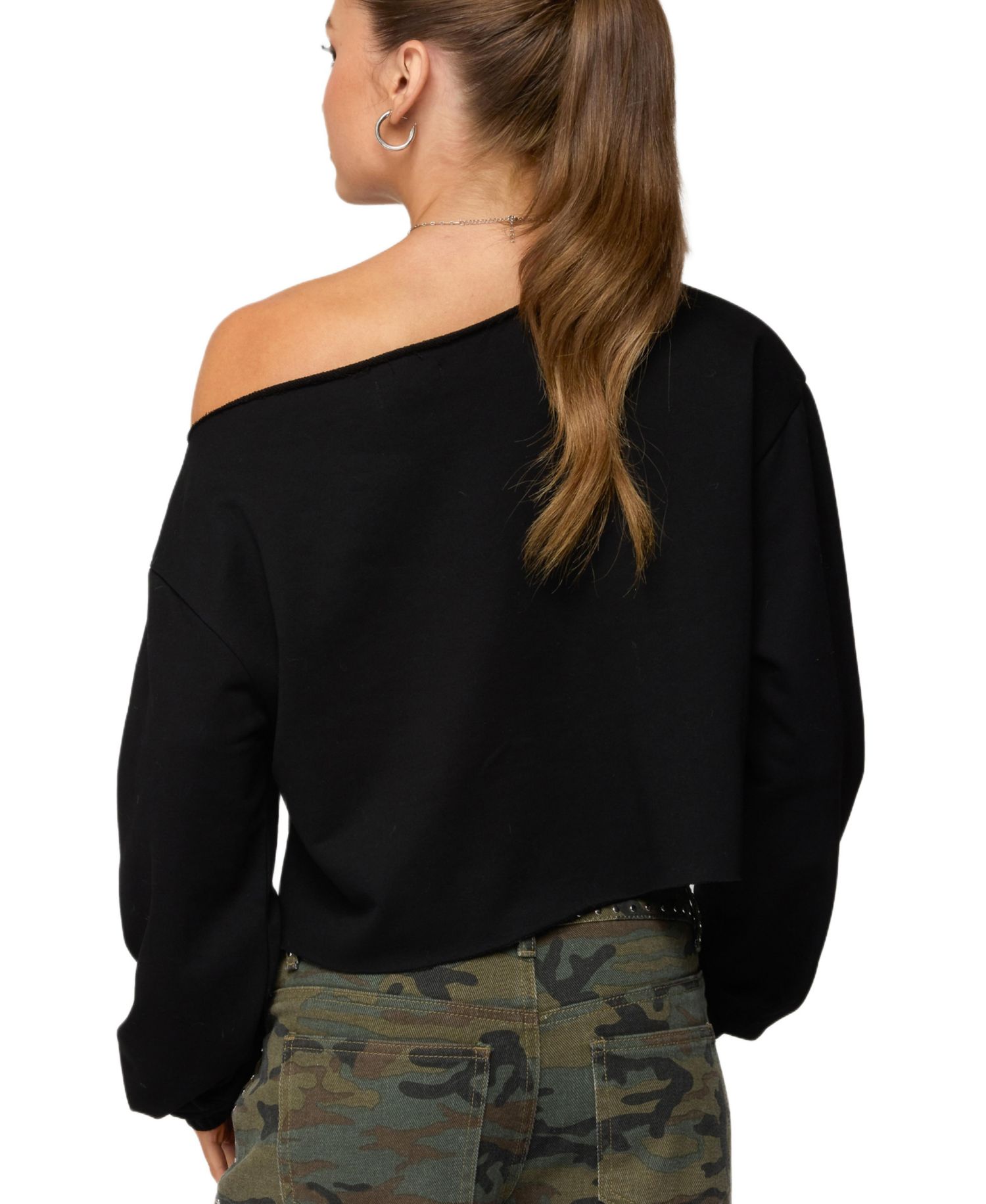 Women's Aveline Off Shoulder Light Sweatshirt