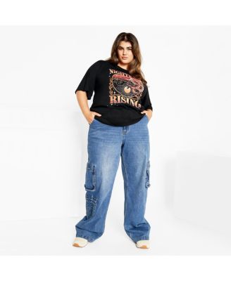 Women's Curved Hem Tee