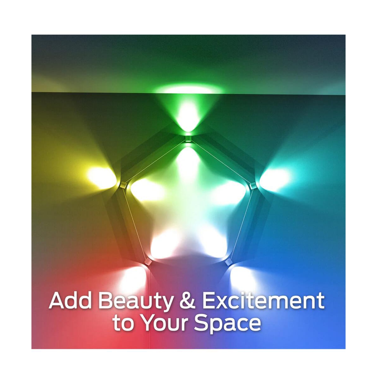 Monster Cable 12 Ft Two-Sided Multi-Position Indoor Sconce Smart Lights