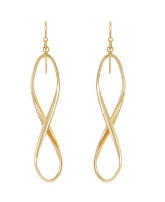 Drop Earrings in 10k Yellow Gold