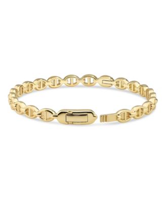 Mariner Anchor Bangle Bracelet in Sterling Silver