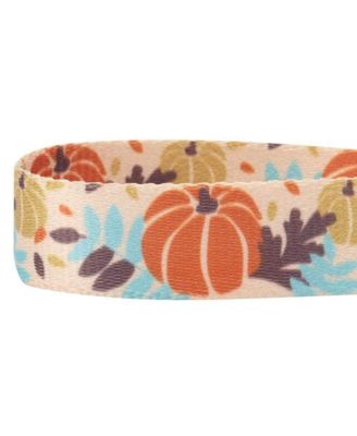 Blueberry Pet Fall Thanksgiving Dog Collar with Detachable Decor