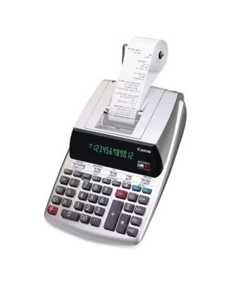 2202C001 4.3 Lines/Sec MP25DV 12-Digit Ribbon Printing Calculator - Black/Red Print