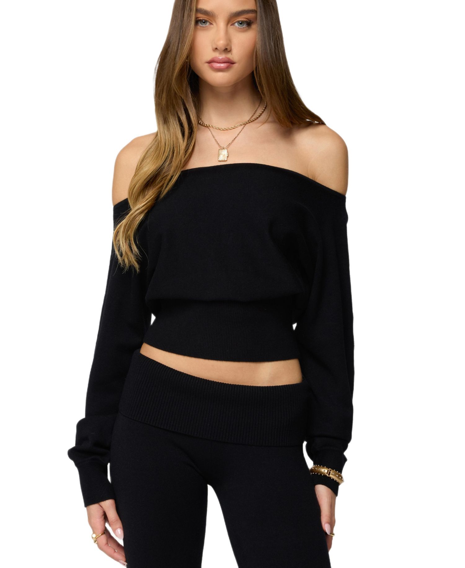 Women's Skyla Off Shoulder Knit Sweater