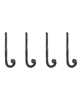 4 Piece Musical Note Treble Clef Wall Sculpture Hook Set