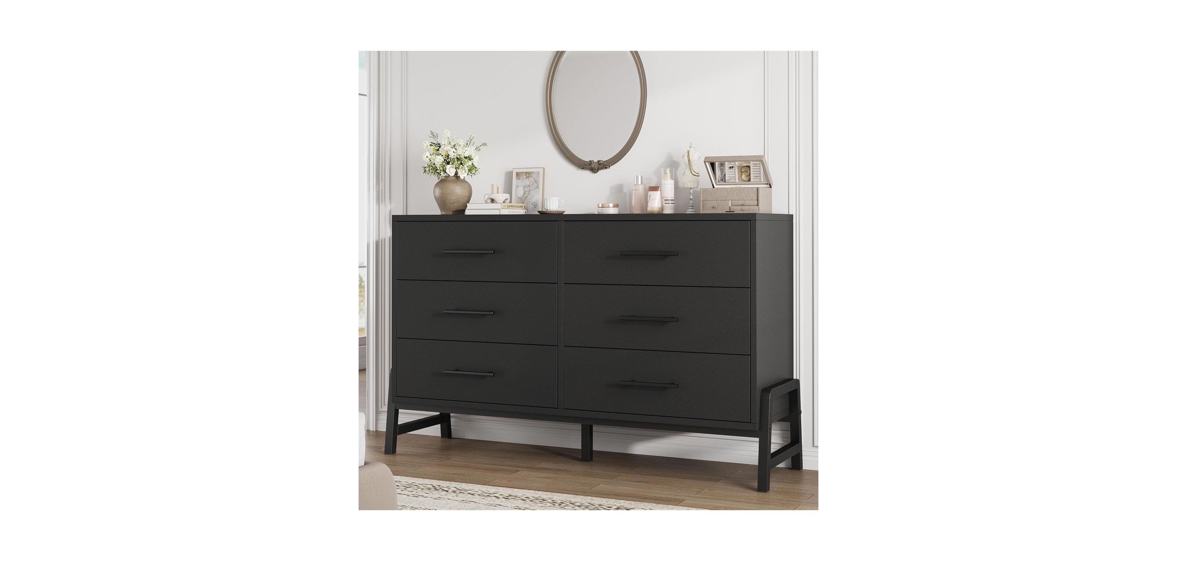Gaomon 52 6 Dresser for Bedroom, in Wide Drawer with Large Storage Space