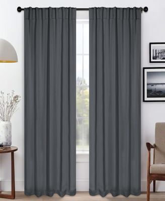 Solid Classic Modern Blackout Curtain Set ,42" x 108" (Set of 2)