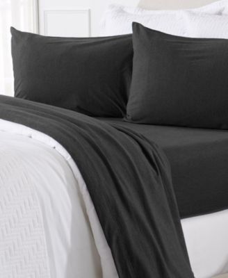 Cotton T-Shirt Jersey Knit Sheet Set