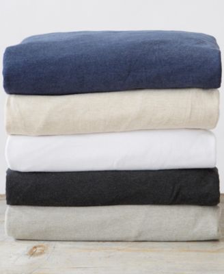 Cotton T-Shirt Jersey Knit Sheet Set