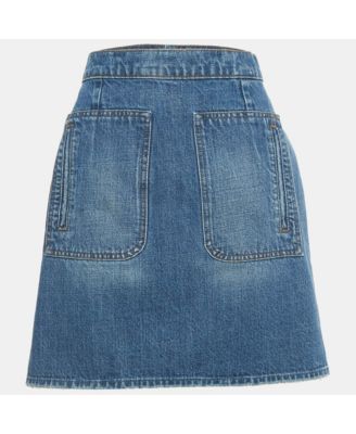 Women's Blue Denim Juny Skirt