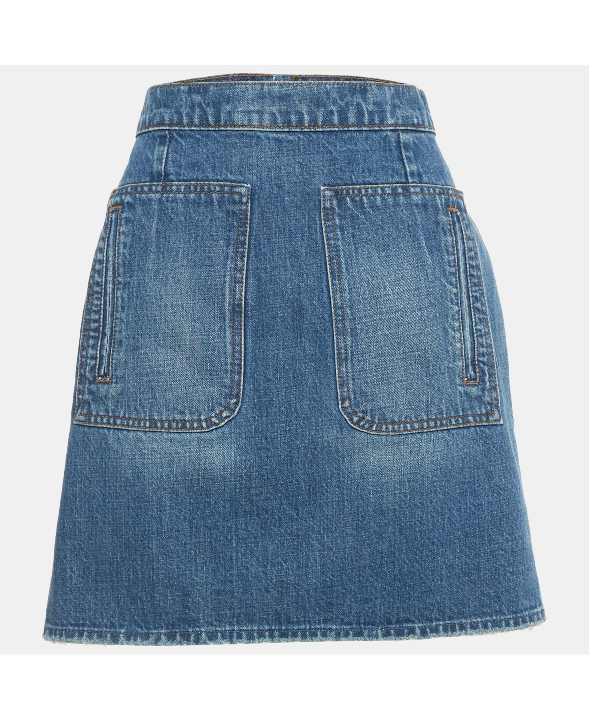 Pre-Owned Zadig & Voltaire Women's Blue Denim Juny Skirt