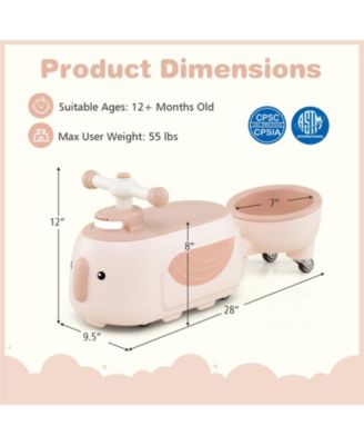 24V Kids Ride On ATV Quad With LED Lights Music FM Radio And Storage Compartment