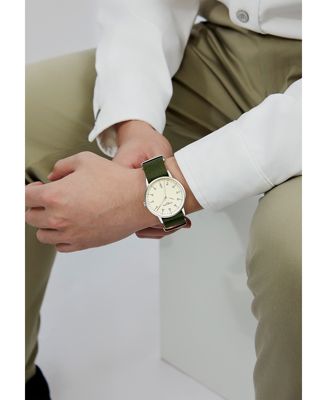 Men's Watch Nylon Strap ORTON in Green