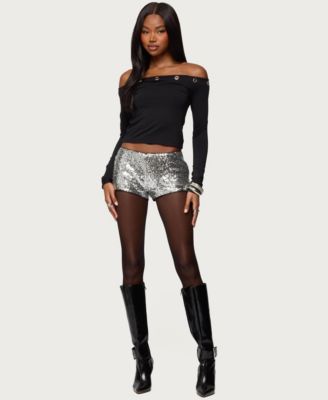 Women's Trina Grommet Off Shoulder Top