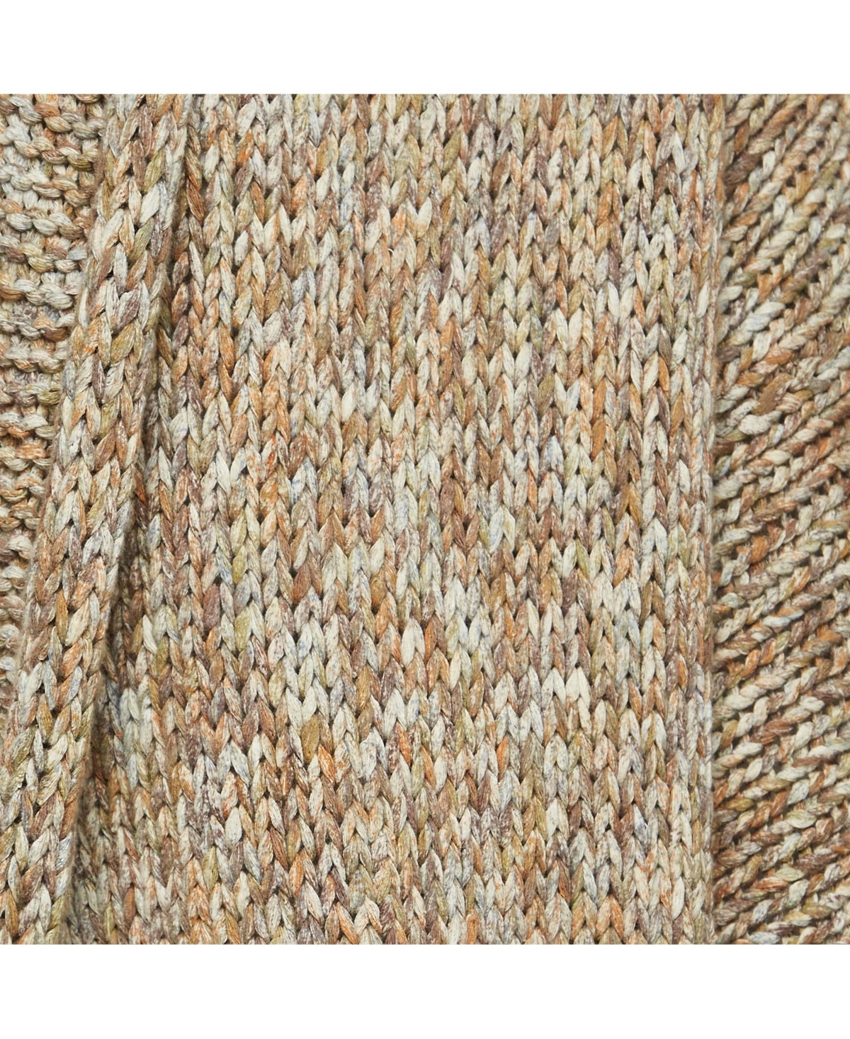 Pre-Owned Zadig & Voltaire Women's Brown Cotton Rib Knit Mia Cardigan